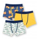 Lot 3 boxers coton bio Captain Croc