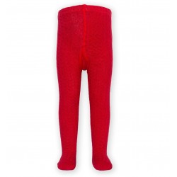 Collants coton bio Red