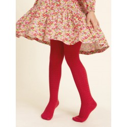 Collants coton bio Red