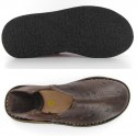Babouches Cuir Marrons