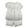 Ensemble blouse + bloomer coton bio