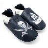 Chaussons cuir souple A l'abordage declasses