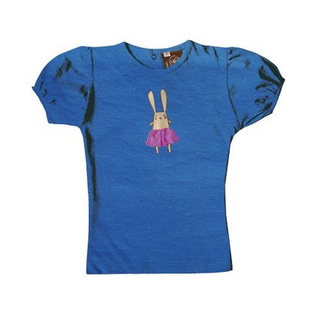 Tee-shirt coton bio Marvin Bleu