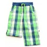 Pantalon - Bermuda coton bio carreaux