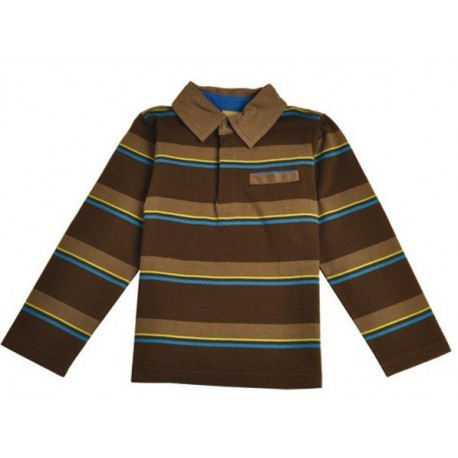 Polo coton bio Chocolat