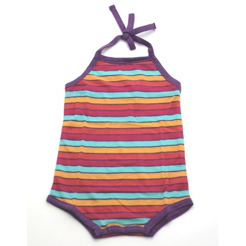 Body coton bio multicolore