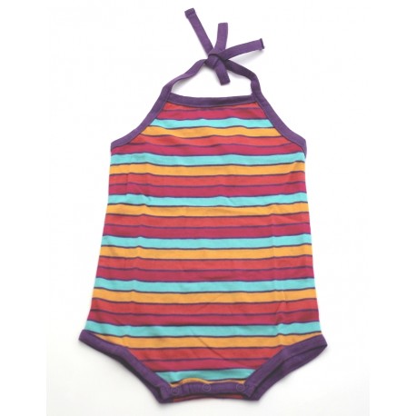 Body coton bio multicolore