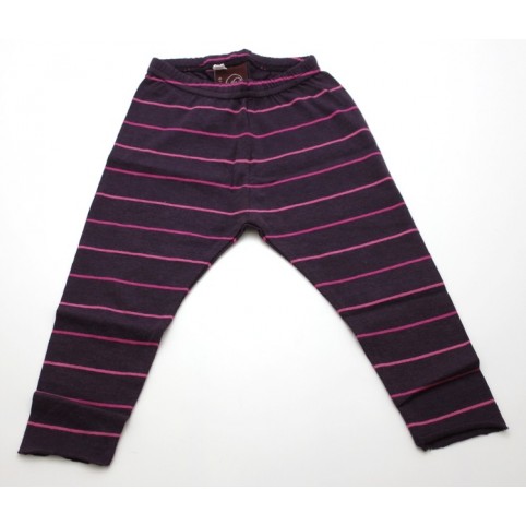 Legging coton bio ray&eacute; cerise