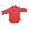 Body coton bio rouge Idéo