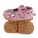 Chaussures souples cuir Biscuit crumble