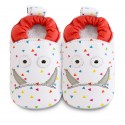 Chaussons souples cuir dawson