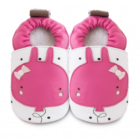 Chaussons souples cuir sweet cheeks
