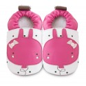 Chaussons souples cuir sweet cheeks