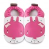 Chaussons souples cuir sweet cheeks