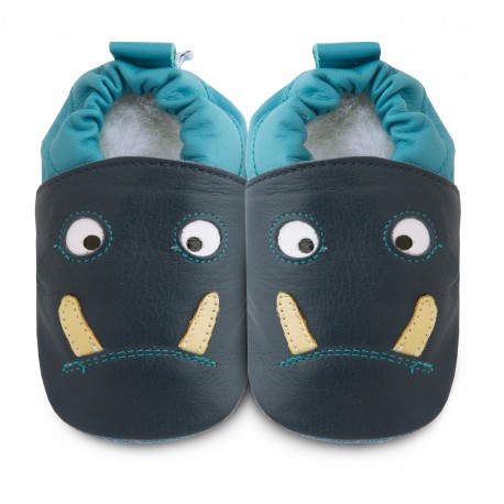 Chaussons souples cuir The chairman