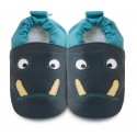 Chaussons souples cuir The chairman
