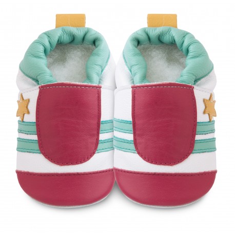Chaussons souples cuir esme