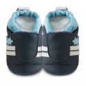 Chaussons souples cuir general troy