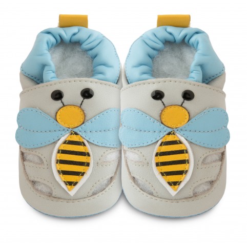 Chaussons souples cuir beezing