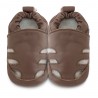 Chaussons souples cuir beachwood