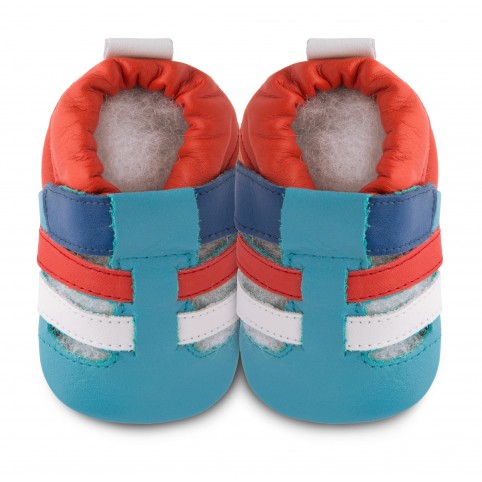 Chaussons souples cuir summer state