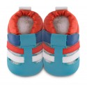 Chaussons souples cuir summer state