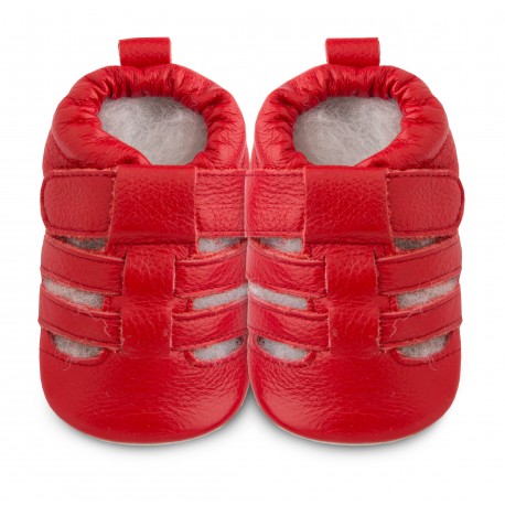 Sandales souples cuir sunrise