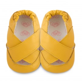 Sandales souples cuir Cosmos 0-6 Mois