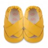 Chaussons souples cuir cosmos