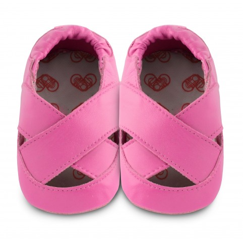Chaussons souples cuir ballet slipers