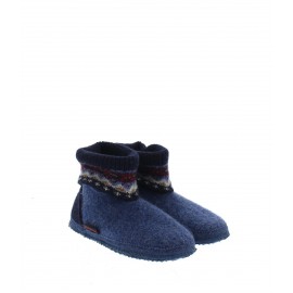 Chaussons laine Kristiansand jeans