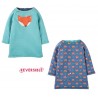Robe coton bio Reversible Fox