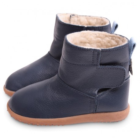 bottines cuir fourrees decima